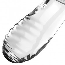 Прозрачный фаллос из стекла Satisfyer Double Crystal прозрачный 20 см