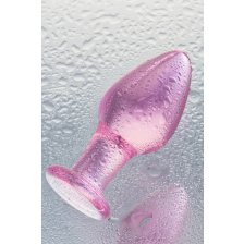 Анальная втулка Sexus Glass розовая