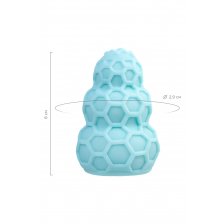 Мастурбатор A-Toys Flaff, бирюзовый