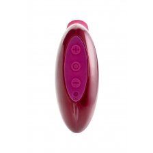 Вакуумный стимулятор клитора TOYFA A-Toys Myrty, бордовый