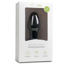 Анальная Пробка с Вибрацией Easytoys Vibrating Silicone Buttplug