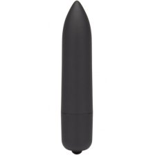 Черная вибропулька с 10 режимами вибрации X-Basic Lovetoy