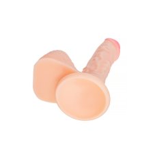 Реалистичный фаллоимитатор RealStick Nude Shaw, PVC, телесный, 17 см