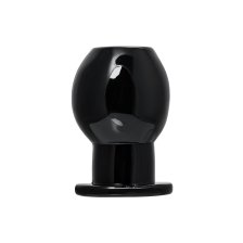 Анальная втулка TOYFA Basic S, TPE, чёрная, 6 см