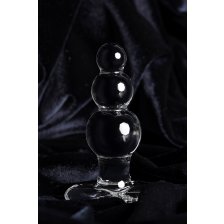 Анальная втулка Sexus Glass прозрачная