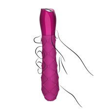 Вибратор Key™ Ceres Lace Massager, 7 режимов, розовый силикон, 19х3,7см