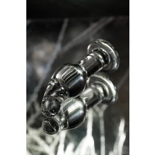 Анальная втулка Sexus Glass, прозрачное стекло