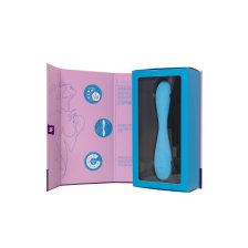 Многофункциональный вибратор для пар Satisfyer G-Spot Flex 4+, голубой