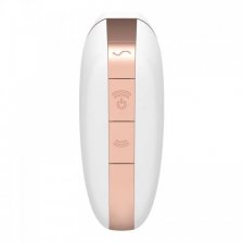 Бесконтактный смарт-стимулятор клитора Satisfyer Love Triangle белый