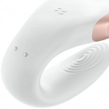 Смарт-стимулятор для пар Satisfyer Partner Double Love белый