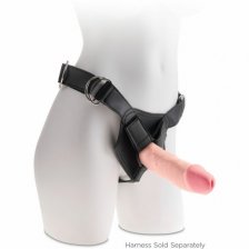 Большой фаллоимитатор на присоске King Cock Plus Triple Density 25 см