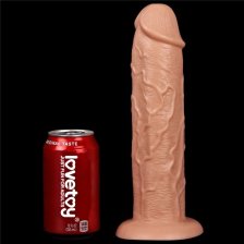 Большой фаллос на присоске Lovetoy Realistic Long Dildo 28 см