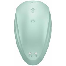 Вакуумно-волновой стимулятор с вибрацией Satisfyer Pearl Diver зеленый