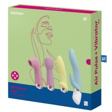 Набор из четырех игрушек Satisfyer Marvelous Four Vibrator & Air Pulse Set