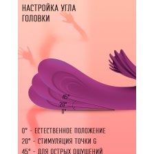 Вибратор с подогревом Julia