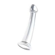 НЕРЕАЛИСТИЧНЫЙ ФАЛЛОИМИТАТОР JELLY DILDO S TOYFA BASIC, TPE, ПРОЗРАЧНЫЙ, 15,5 СМ