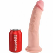 Большой фаллоимитатор на присоске King Cock Plus Triple Density 25 см