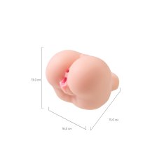 Мастурбатор реалистичный Juicy Pussy Paula, TPE, телесный, 15 см