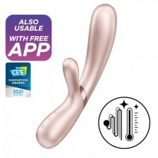 Смарт-вибратор с функцией нагрева Satisfyer Hot Lover бежевый