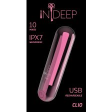 Перезаряжаемая вибропуля Indeep Clio Magenta