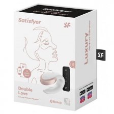 Смарт-стимулятор для пар Satisfyer Partner Double Love белый
