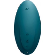 Вакуумно-волновой стимулятор клитора с вибрацией Satisfyer Vulva Lover 1 морская волна