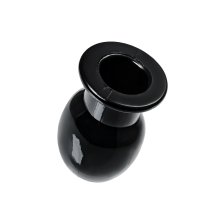 Анальная втулка TOYFA Basic L, TPE, чёрная, 7,5 см