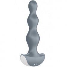 Анальная виброелочка Lolli Plug 2 Satisfyer серая