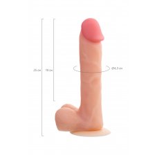 ФАЛЛОИМИТАТОР REALSTICK SILICONE HENRY C, ТЕЛЕСНЫЙ, 25 СМ