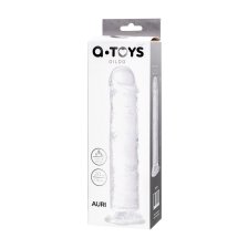 Фаллоимитатор A-Toys by TOYFA Auri, TPE, прозрачный, 20 см
