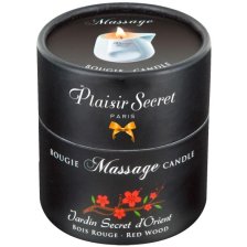 Массажная свеча Plaisir Secret Paris Bois Rouge & Red Wood 80 мл