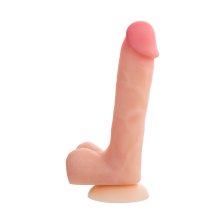 Фаллоимитатор RealStick Silicone Ryan G, телесный, 22,5 см
