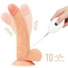 Страпон телесный с вибрацией Ingen Easy Strapon Set 22 см