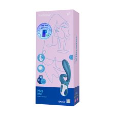 Нереалистичный вибратор Satisfyer Hug me синий