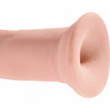Большой фаллоимитатор на присоске King Cock Plus Triple Density 25 см