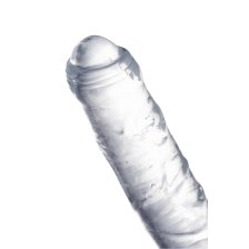 Фаллоимитатор двусторонний TOYFA Double Dildo прозрачный