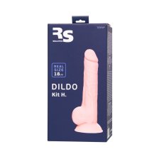 ФАЛЛОИМИТАТОР REALSTICK SILICONE KIT H, САЙЛЕКСПАН, ТЕЛЕСНЫЙ, 18 СМ