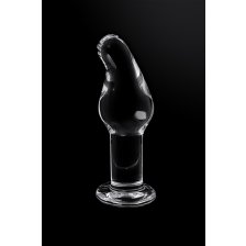 Анальная втулка Sexus Glass, прозрачное стекло