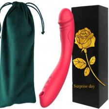 Вибратор с вакуум-волновой стимуляцией Rose