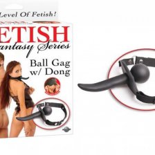 Кляп с фаллоимитатором Ball Gag w/Dong