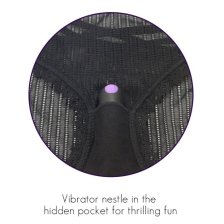 Вибро-трусики с беспроводным пультом управления IJOY Rechargeable Remote Control vibrating panties