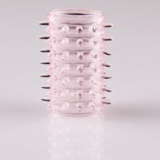 Стимулирующая насадка на пенис с рельефом Sextoy