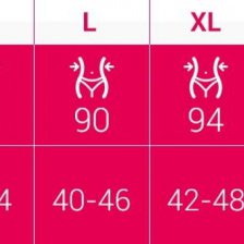 Allure Lingerie комплект, черно-красный