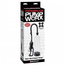 Вакуумная помпа для пениса Pump Worx Rock Hard Power Pump