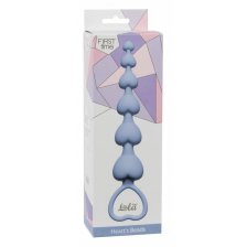 Анальная цепочка Heart's Beads Blue