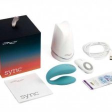 We-Vibe Sync 4 Plus Мятный вибромассажер с дистанционным пультом
