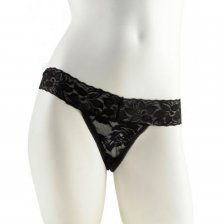 Вибро-трусики Hanky Spank Me Vibrating Panties Black