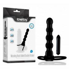 Насадка для двойного проникновения с вибрацией Vibrating Fantasy