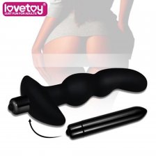 Анальный вибромассажер Silicone Fantasy Pull Plug