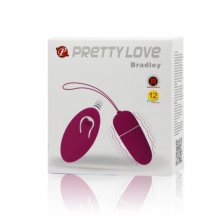 Вибро-яйцо с беспроводным управлением Pretty Love Bradley